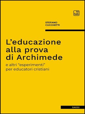 cover image of L'educazione alla prova di Archimede